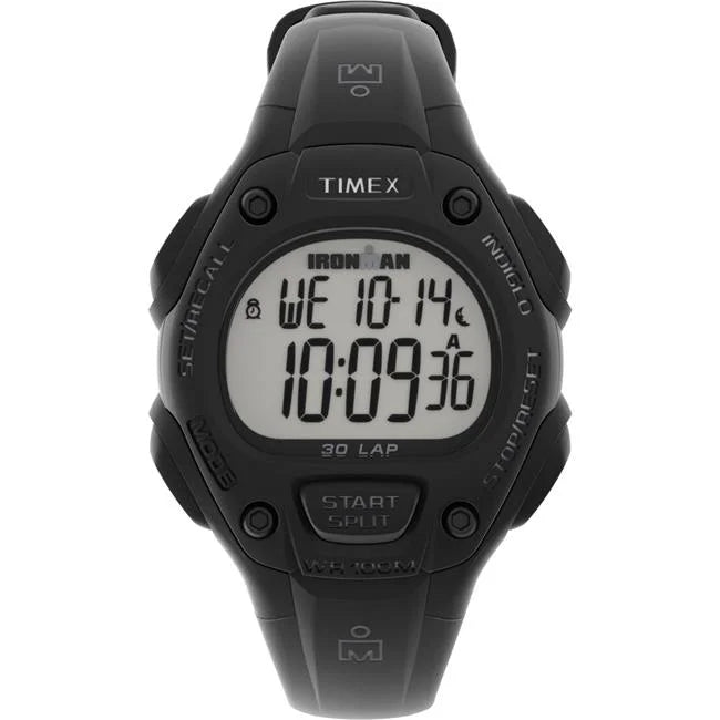Classic with Resin Strap Unisex Black Ring & Resin Case Strap 30 Black Ironman 34 Watch Top mm
