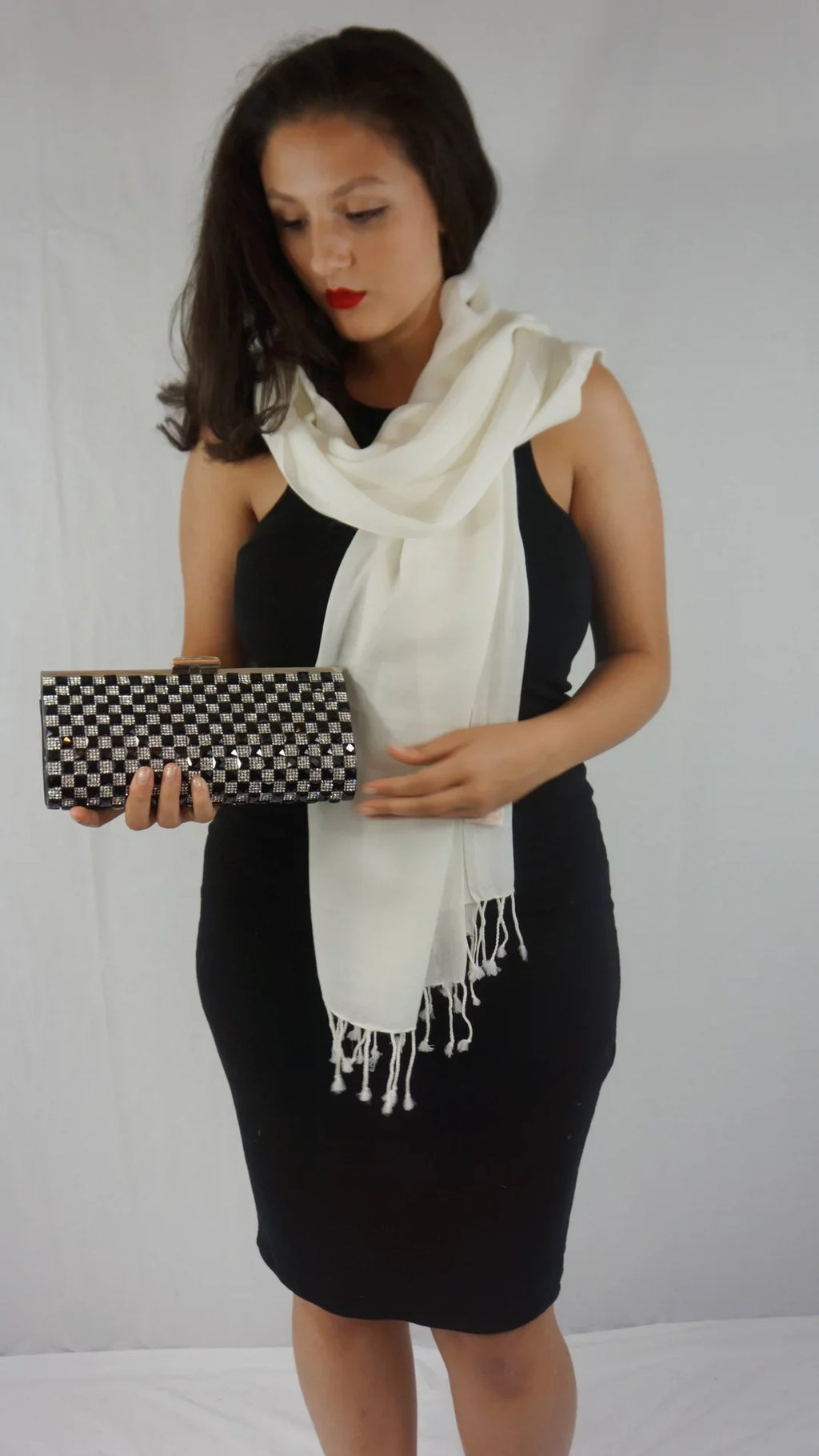 (Cream/Ivory Shawl) Regular Shawl/Shawls/Scarf/Scarves/Wrap/Stole/Muffler/Cape/Ruana/Blanket/Throw/Pashmina Scarf/Wool/Silk Shawl/Cashmere