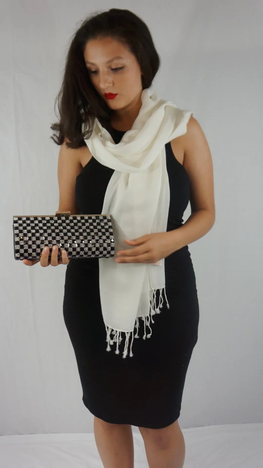 (Cream/Ivory Shawl) Regular Shawl/Shawls/Scarf/Scarves/Wrap/Stole/Muffler/Cape/Ruana/Blanket/Throw/Pashmina Scarf/Wool/Silk Shawl/Cashmere