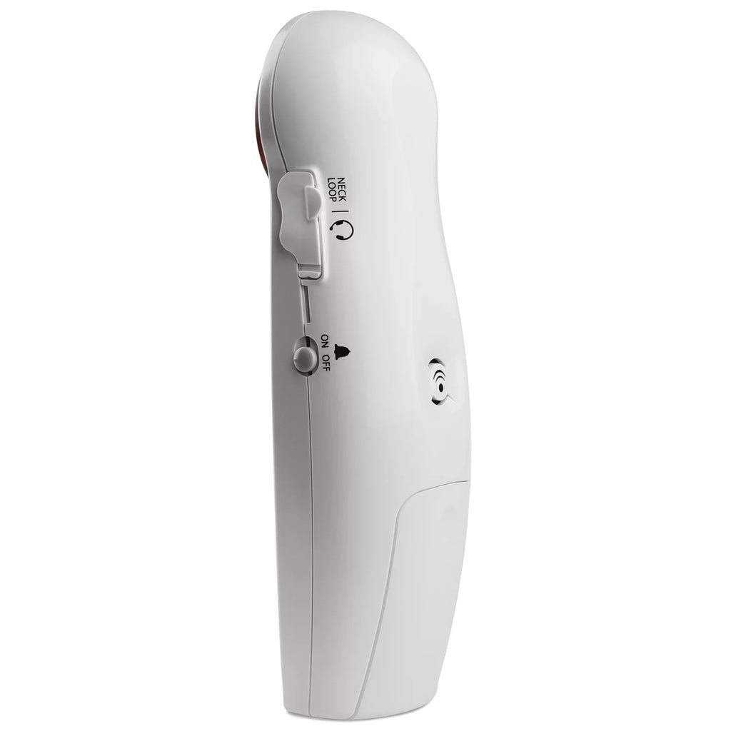 Button Speakerphone with Amplified White ID, Cordless Big Clarity Caller Talking