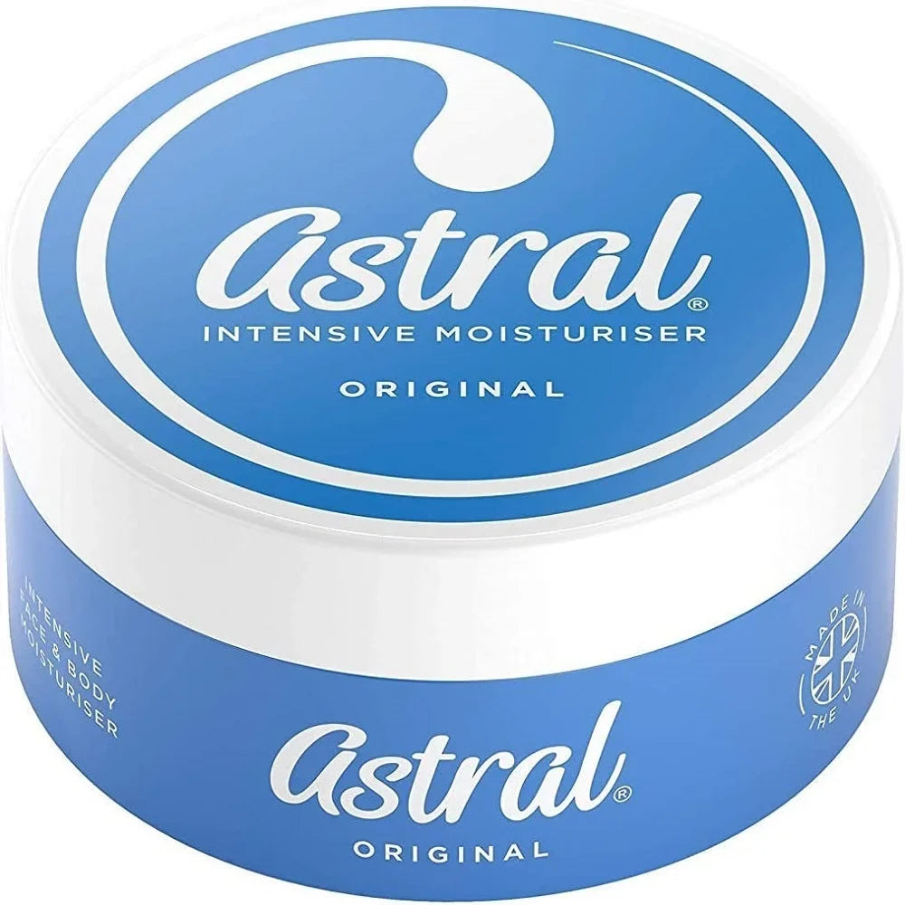 Intensive Cream Original Astral Face & 50ml Body Moisturiser (Pack 6) of