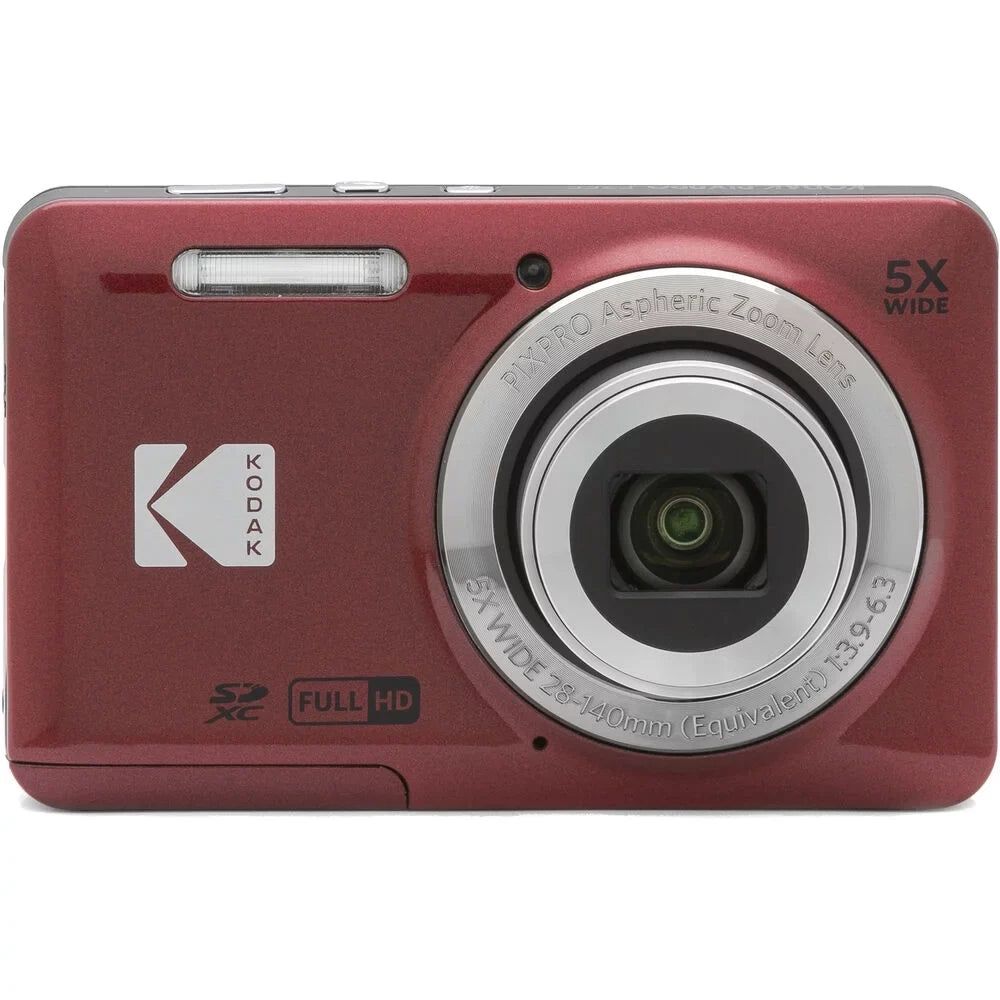 Camera Yr (Red) PIXPRO Kodak Warranty + Digital Spider Case+ Tripod + 1 FZ55
