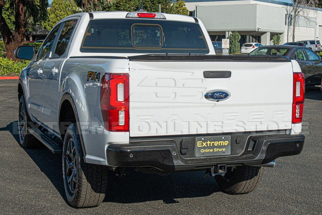 ABS Lid Plastic ALL | Models Replacement Ranger Rear BLACK Wing 2019-Present Street Series MATTE - Tailgate For Ford Trunk Spoiler