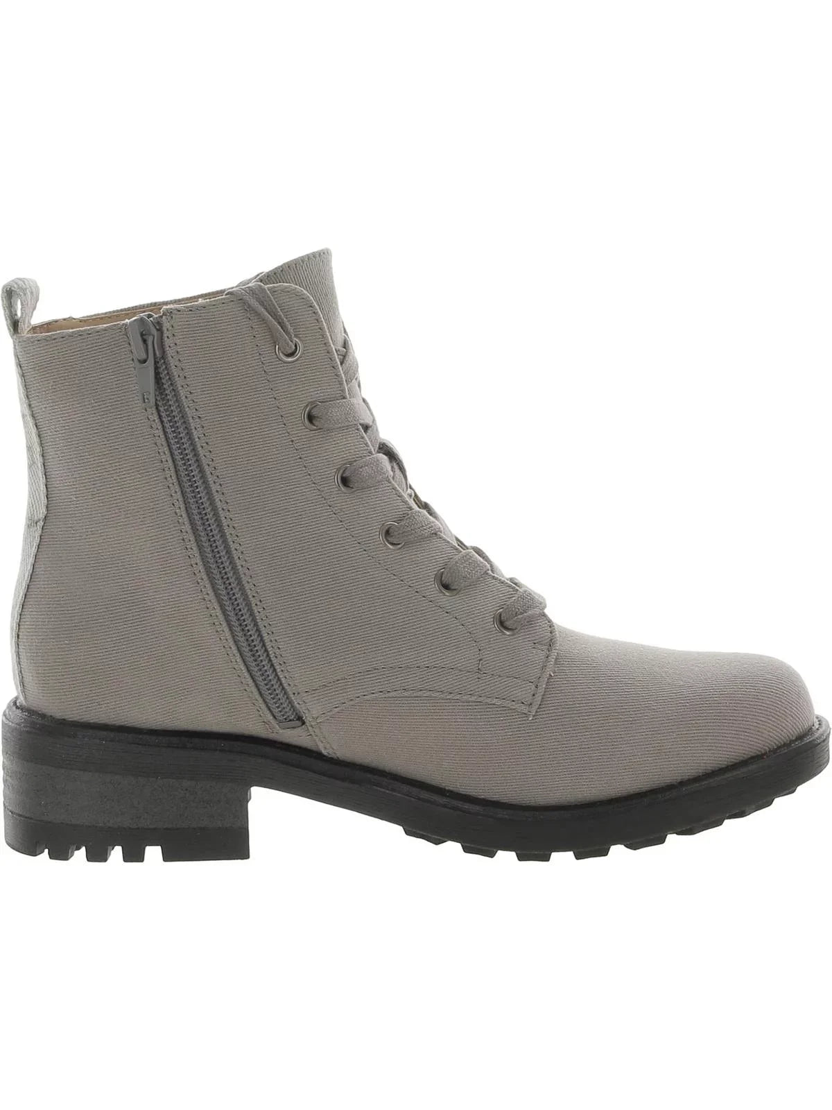 LifeStride Padded Boots Insole Hiking Womens Kunis Canvas