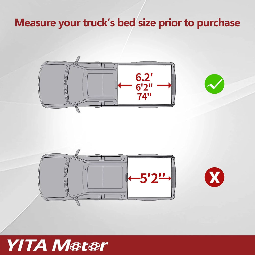 Truck 2015-2022 Up Colorado/GMC for Cover Roll 6.2 Chevy Tonneau Bed Canyon Ledkingdomus Bed ft Soft