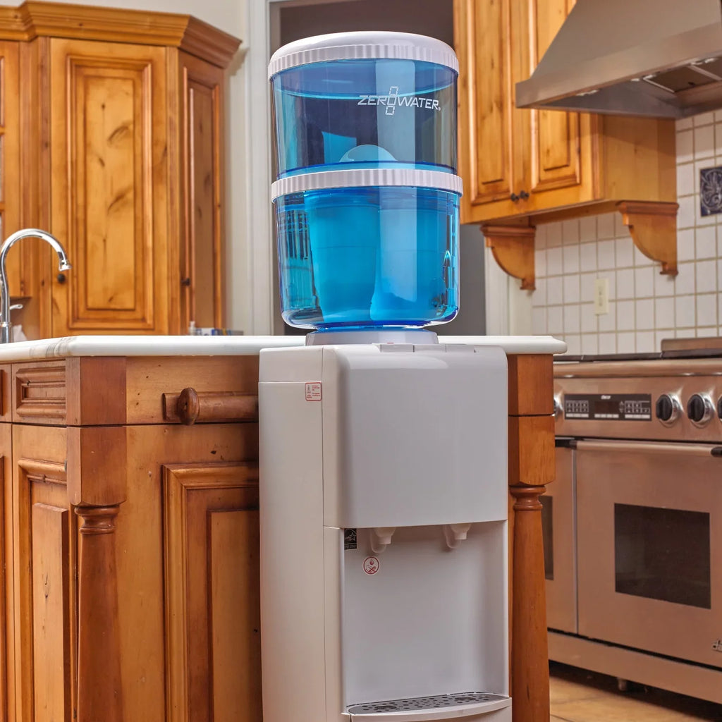 (Water Water Cooler ZeroWater Cooler Filtration Not ZJ-003 Blue Included) - and System White
