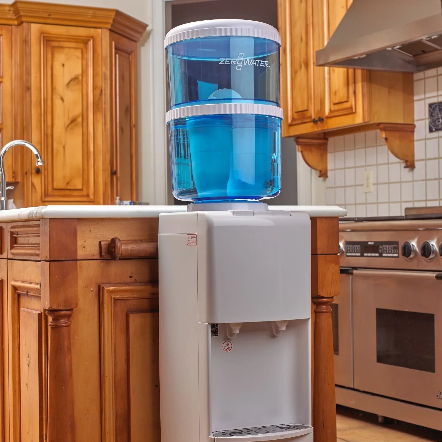 (Water Water Cooler ZeroWater Cooler Filtration Not ZJ-003 Blue Included) - and System White