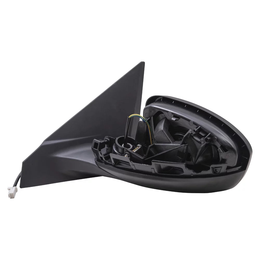 Match Mirror Brock Heat-Signal-Camera With Aftermarket Sentra 2020-2021 Paint Black Compatible Driver Replacement Without Power Nissan Left To