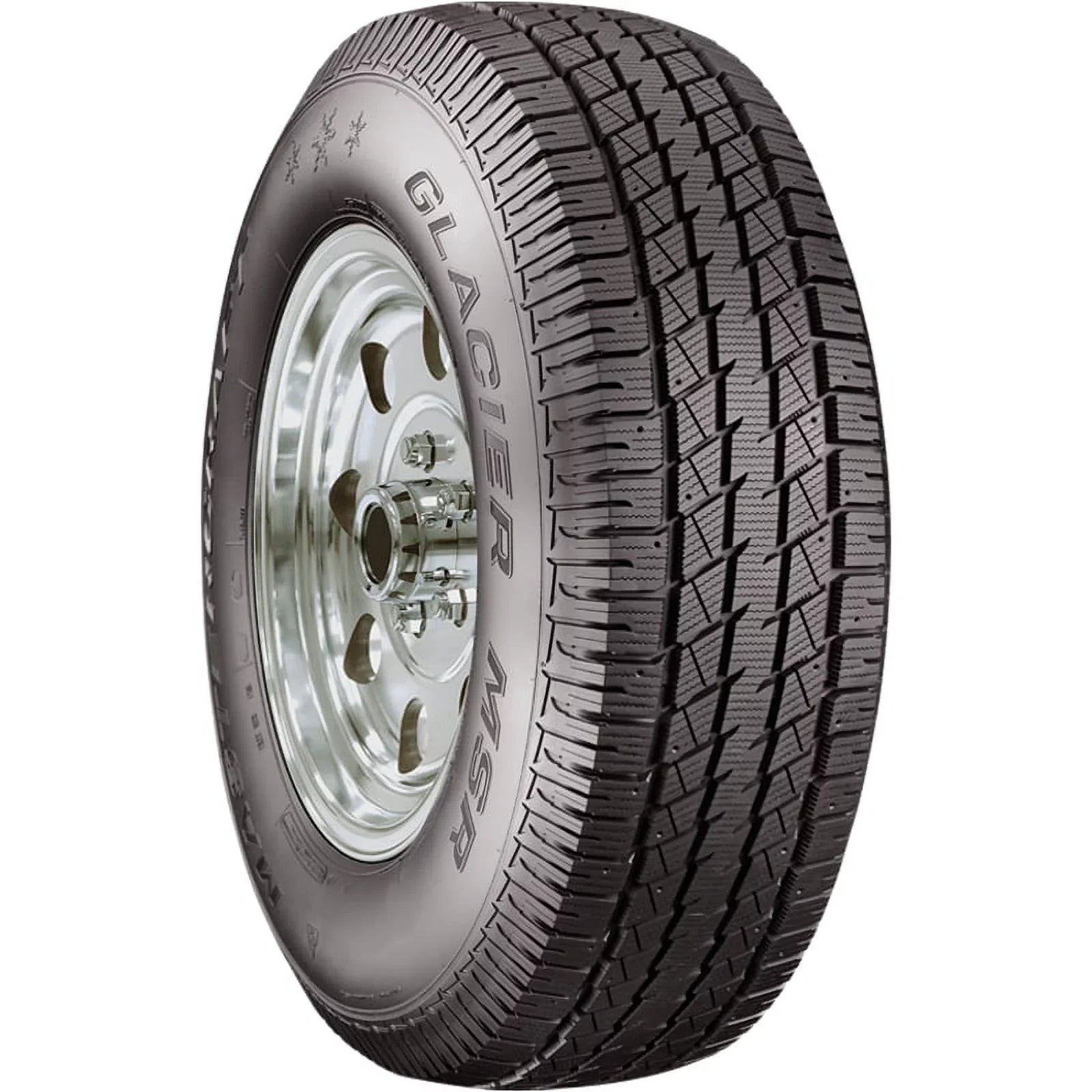 Light 115T MSR Mastercraft 265/70R17 Glacier Truck Tire Winter