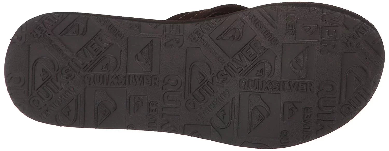 3-Point Men's Carver Suede Flip-Flop Quiksilver