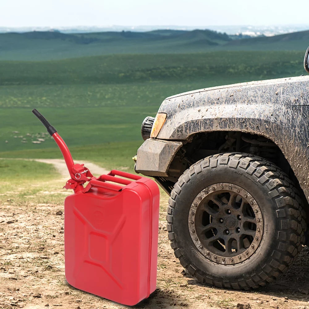 Backup Can Winado Steel Gallon 5 Tank Fuel Contanier Emergency Power Gas 20L