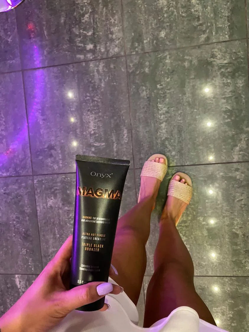 Tanners Hot Advanced Black Ultra Only Triple Magma Bronzer Onyx for