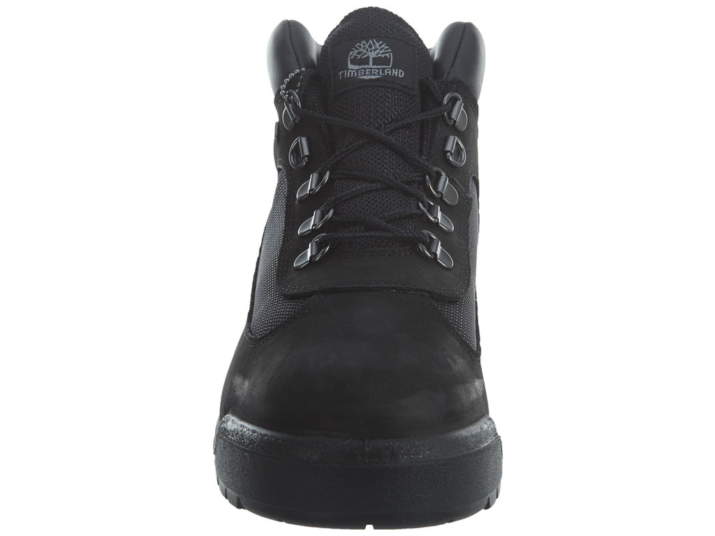Boot Timberland Leather/Fabric Field M Waterproof Black Waterbuck Men's Nubuck 9.5