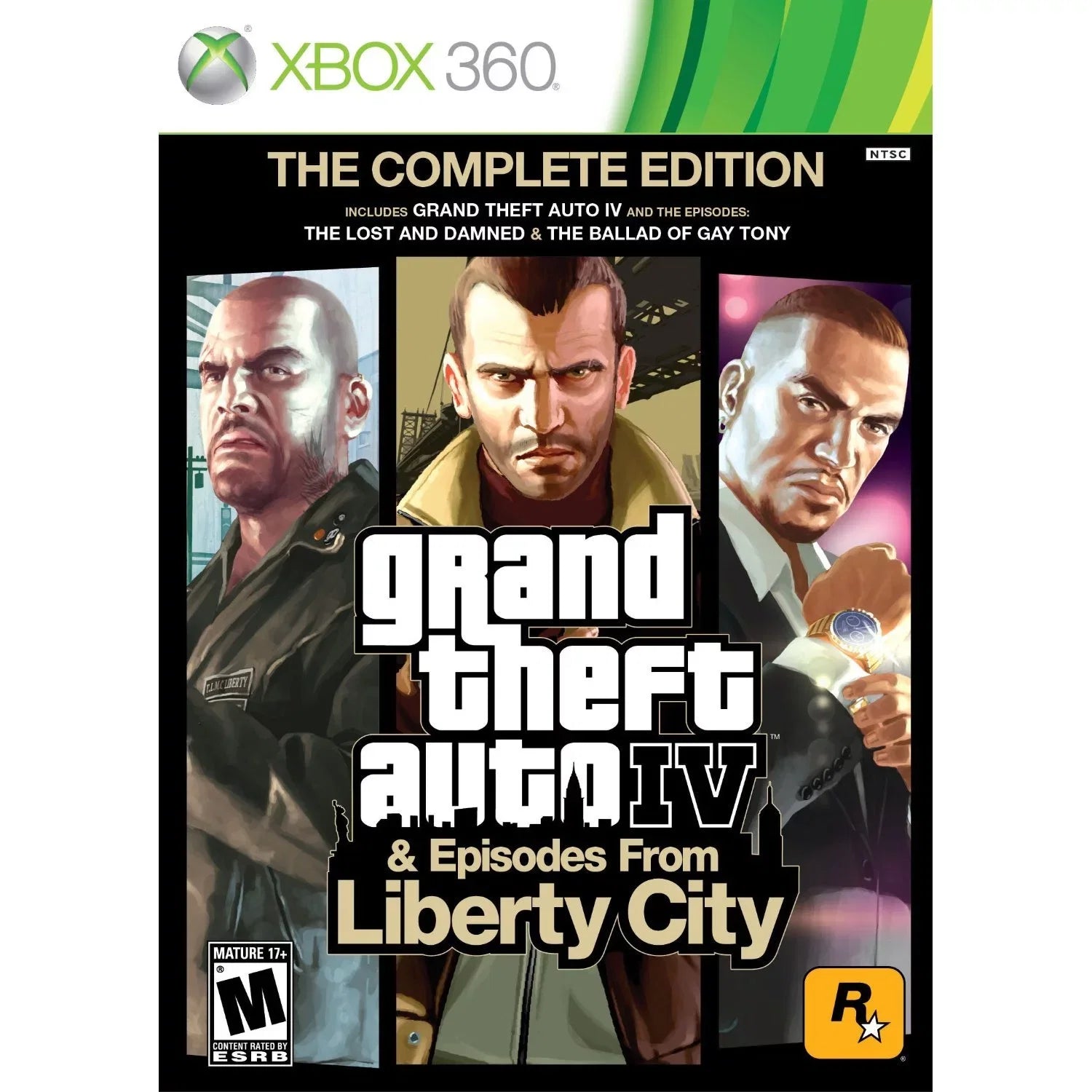 Take-two Interactive - Complete The 360 Theft Standard - Product Games Action/adventure Iv - Edition Xbox Auto - Game Rockstar Grand Complete (39871)