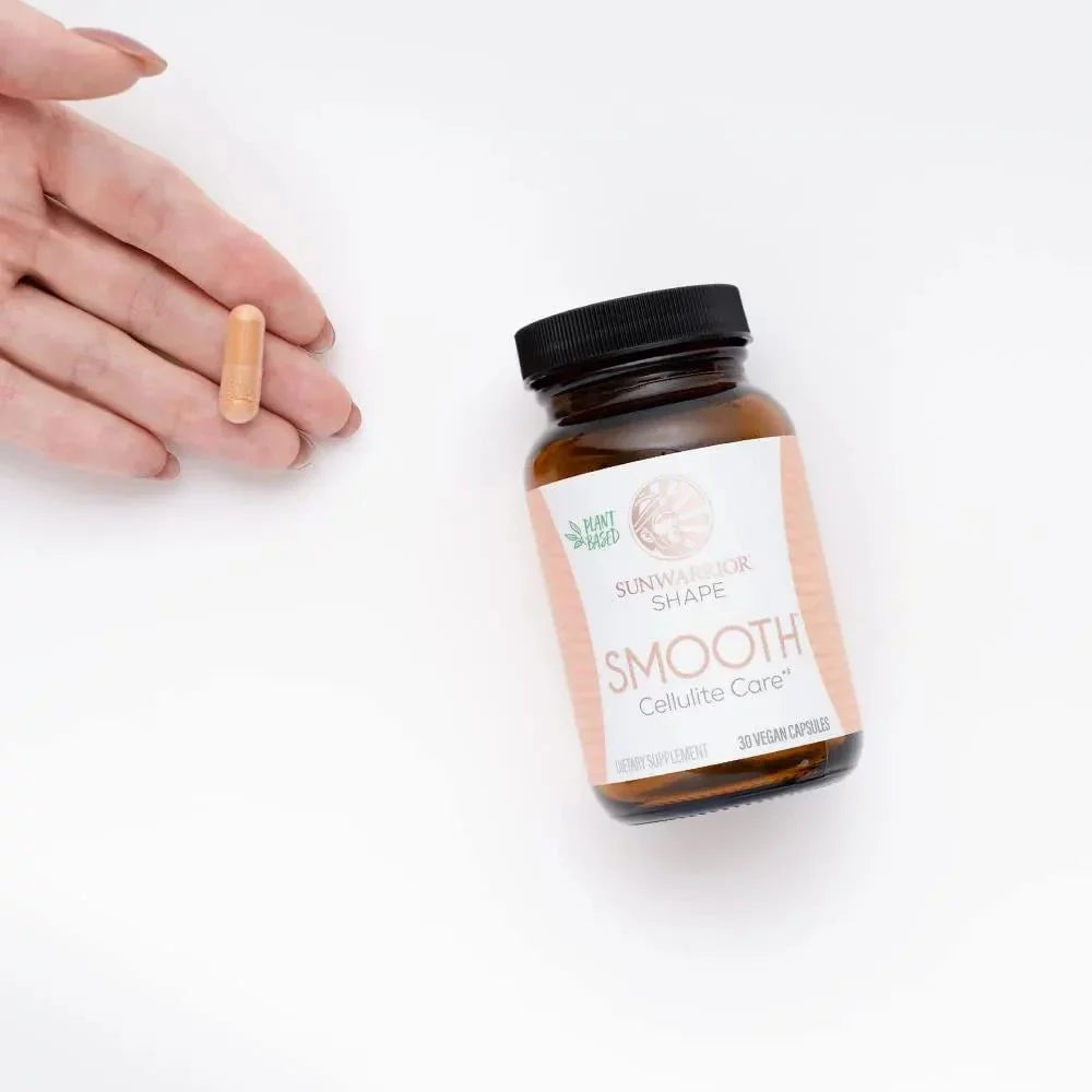 Skin Hyaluronic Acid Capsules, 30 Vitamin Care Cellulite Sunwarrior C Vegan | Ct Smooth with Care Supplements