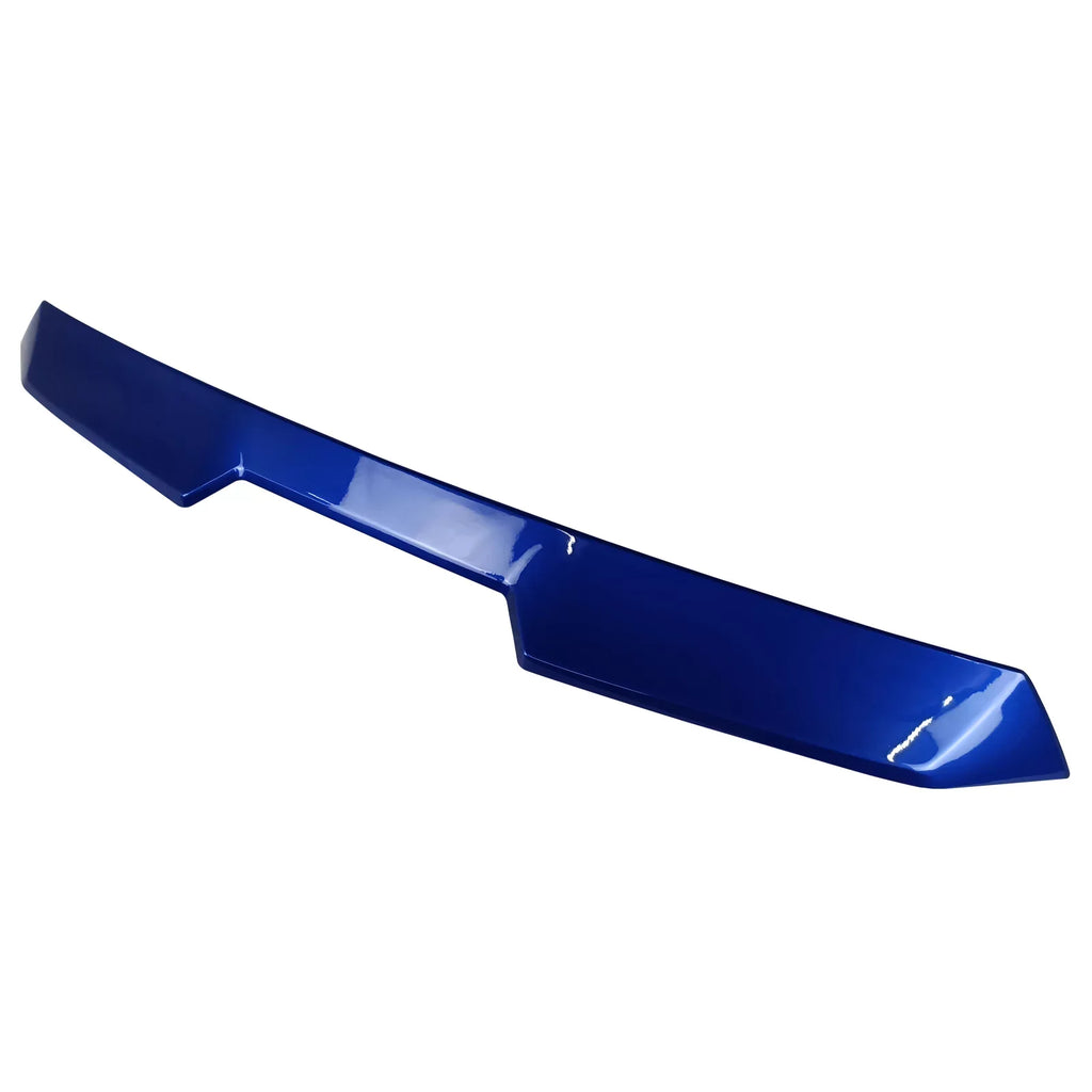 Window Wing ABS Wr Style With Blue Spoiler Rear Compatible Painted + Toyota Pearl/World Rally Trunk Visor Ikon + Motorsports Blue TRD Trunk #K7X Spoiler BRZ V Style GR86, Roof Subaru 2022-2023