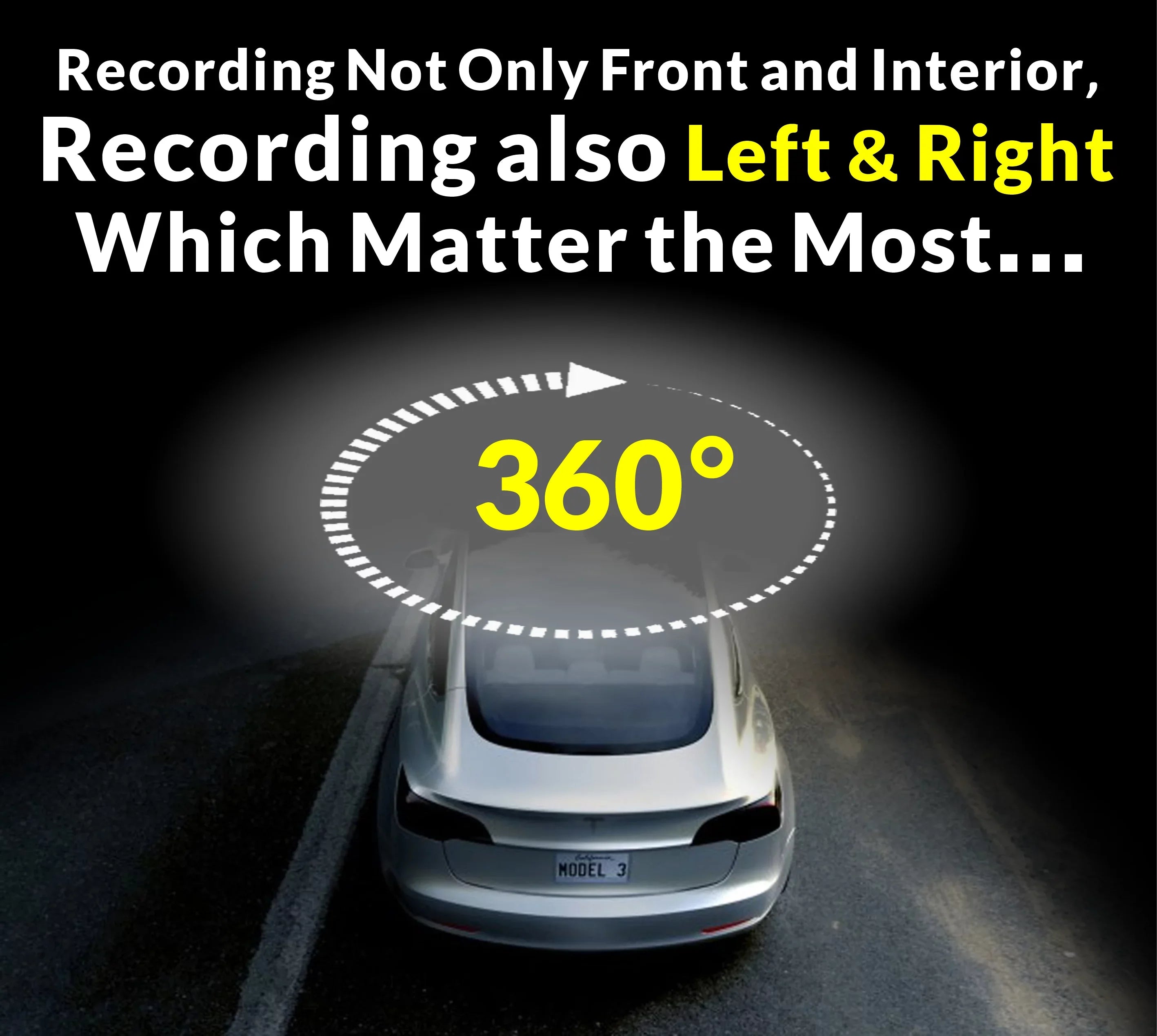Rearview Auto View Day/Night, Video-in DIY Touchscreen Dash 4K RYDEEN Backup Monitor Install, View Brightness 360 Mirror Frameless Camera with Surround 10-inch w/ TFT