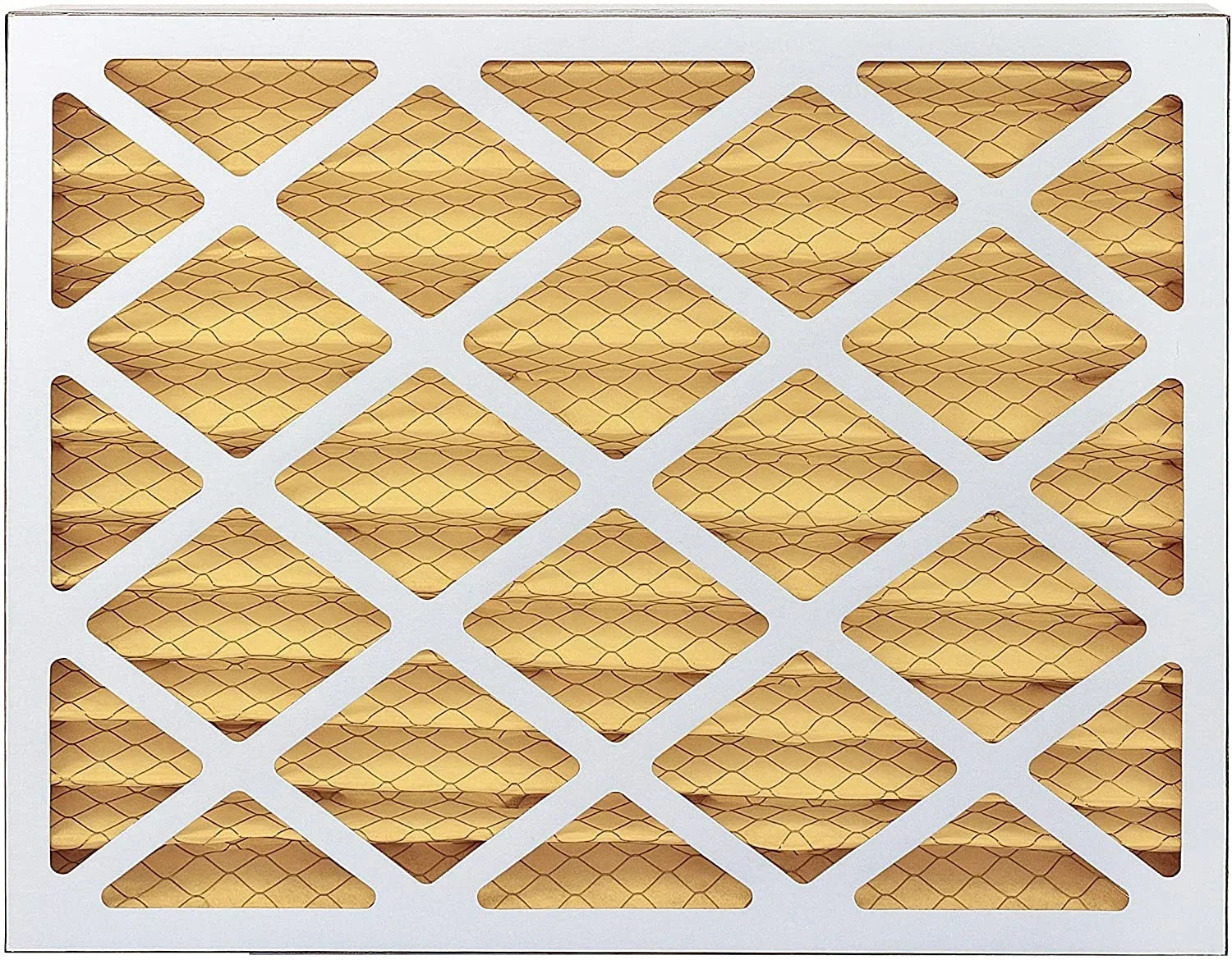 HVAC (4-Pack) Filterbuy Pleated 11 MERV Furnace 25x32x2 Air AC Filters