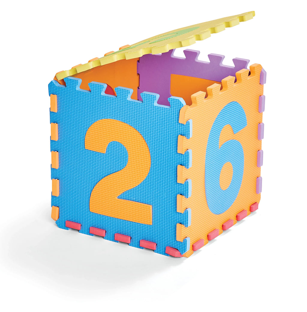 Playmat for Toddler with 12m+ Kidoozie Puzzle 123 & Foam Playmat, ABC Storage or Ages Bag Preschooler,