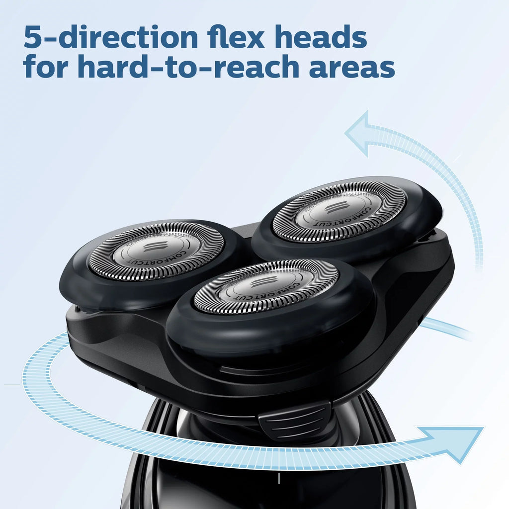 Norelco Philips Electric 5100 Wet/Dry S5210/81 Rechargeable Shaver