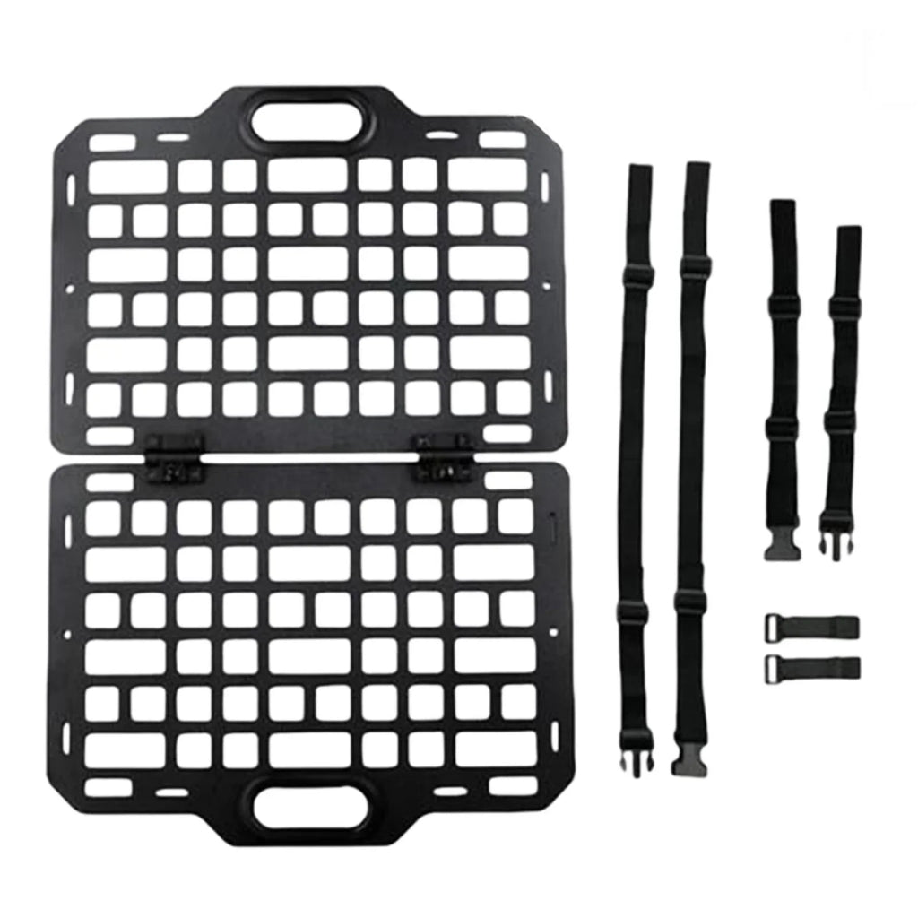 Auto Seatback Organizer Truck Hanging Plate funtasica Modular Seat Seat Car Storage Panel for Parts Panel Back Auto Automotive Molle