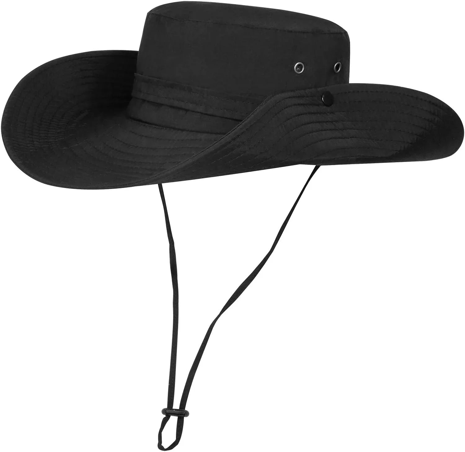 Camping Bucket Brim Hat Safari Fishing Wide Boonie Super Sun Men, Cap Hat Hiking for Gardening UPF50+ for