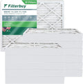AC HVAC Furnace Air Filters (12-Pack) Filterbuy 13 MERV Pleated 20x24x4