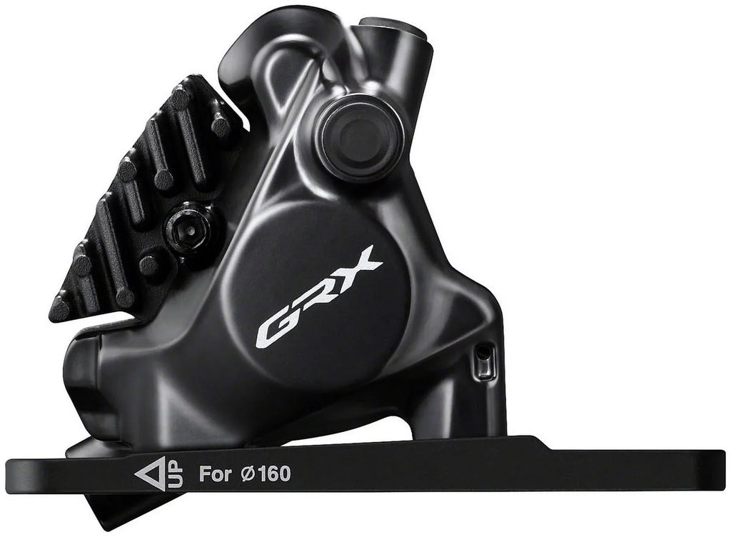 BR-RX820 Front, Shimano Brake for (Assembled Disc - Caliper for 140/160mm Flat-Mount, Rotor Hydraulic GRX W/Bracket