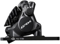 BR-RX820 Front, Shimano Brake for (Assembled Disc - Caliper for 140/160mm Flat-Mount, Rotor Hydraulic GRX W/Bracket