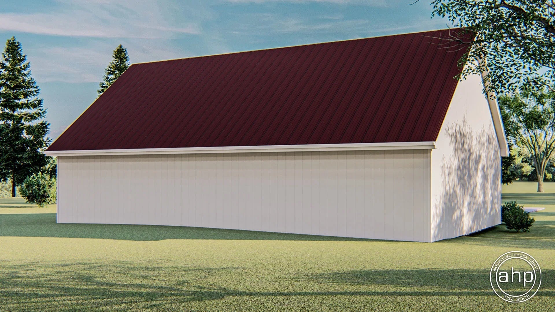 Plan House | Pole Frame Ready Barn/Post 29445 Blueprints Plans: Builder Grant Advanced |