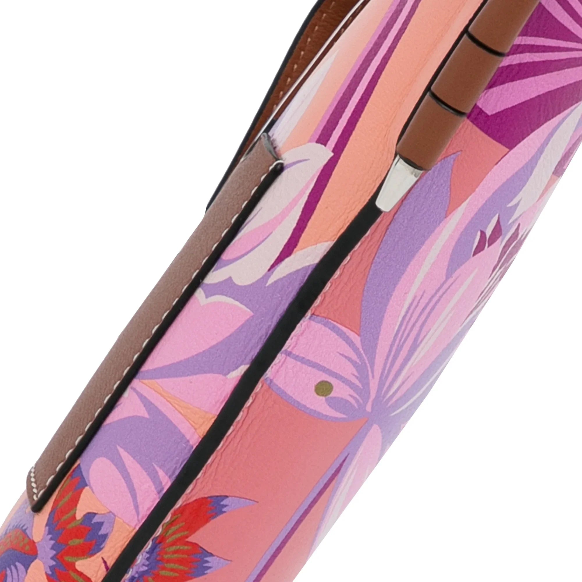 Unisex (Good) Bag Calf Pocket Crossbody Crossbody Gate Waterlily Loewe Authenticated Ibiza Pre-Owned Paulas Pink x Leather