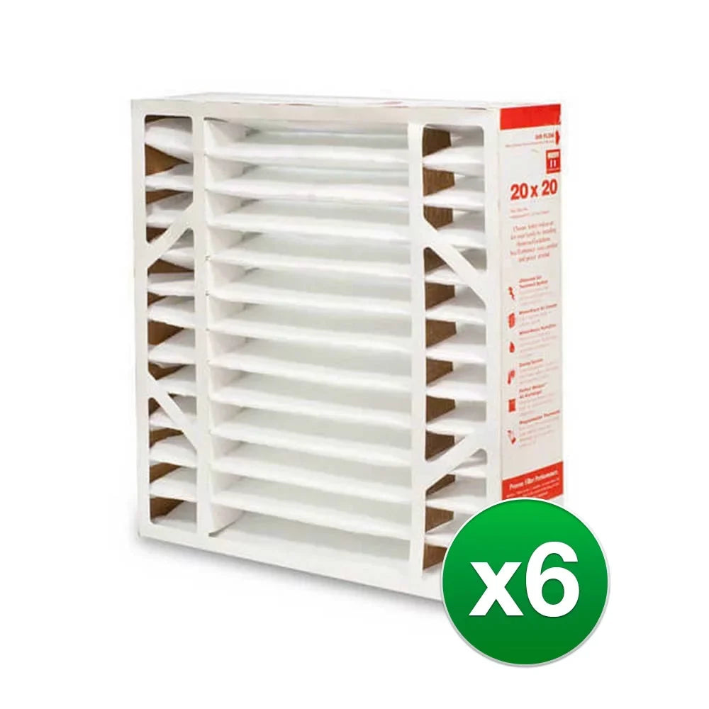 11 Filter - Furnace & for 20x20x4 AC MERV 6 Replacement Pack Honeywell Air