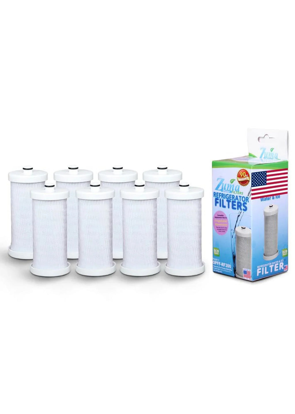 U.S.A. Ice Pack NGRG-2000 OPFF-RF300 Frigidaire® in ZUMA Model , - and , # Water 8 , Filter Compatible - Brand Made with