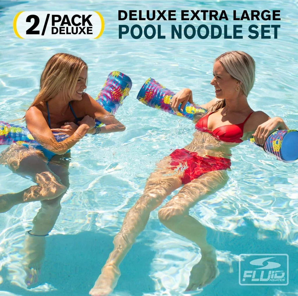 Noodle Deluxe - Pool toy, Pool Swimming Unisex,Teen . Fluid 2 - Pack