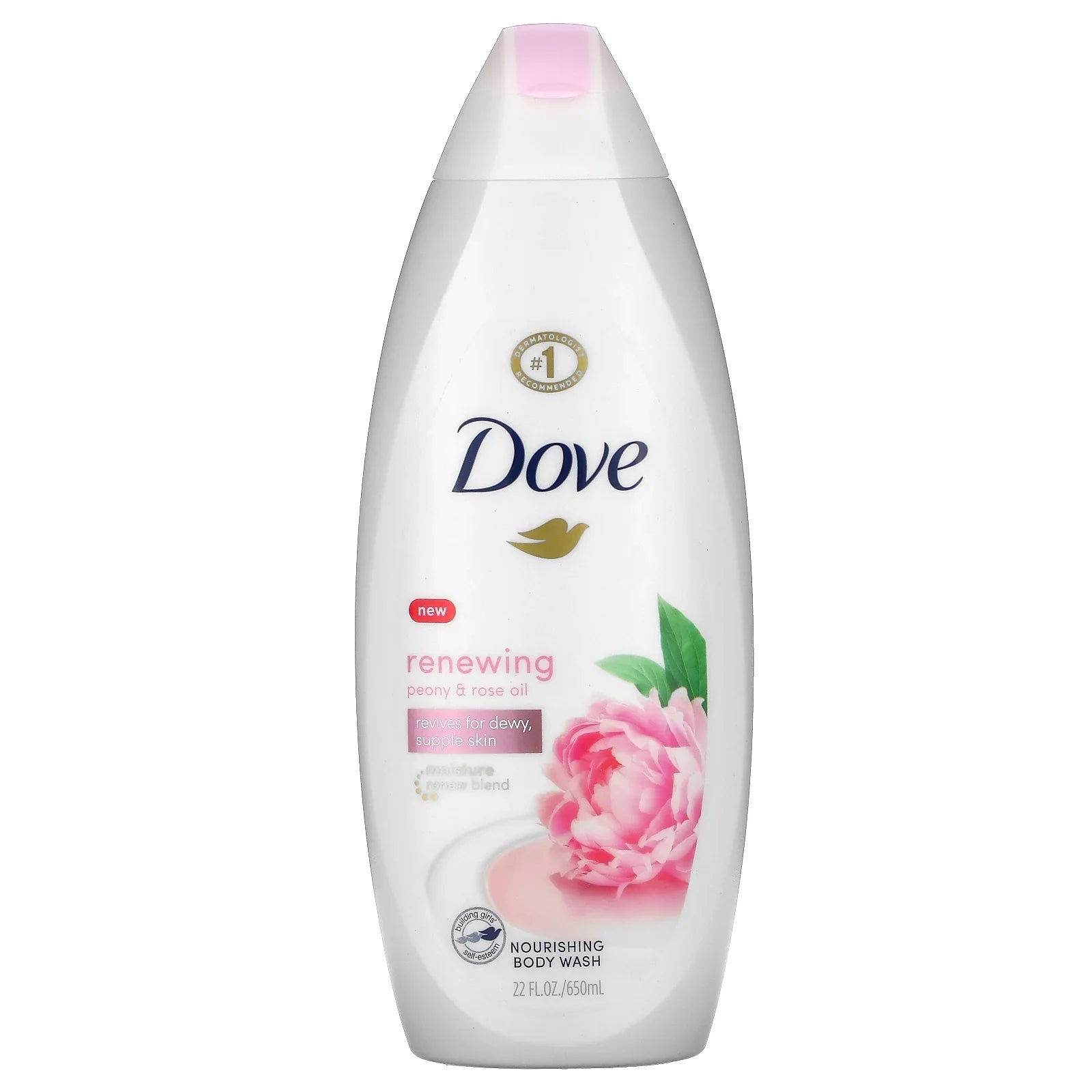 Pampering Sweet Wash, and Cream 22 Purely Peony, 2 Pack oz, Body Dove