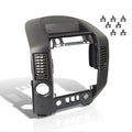 Finisher 05 Armada Panel Console - XE Speaker AC Instrument Dashboard SE Bezel Radio Control w/o Clips (Gray) WA60 For Center A60 Lid Nissan Titan 2004-2006