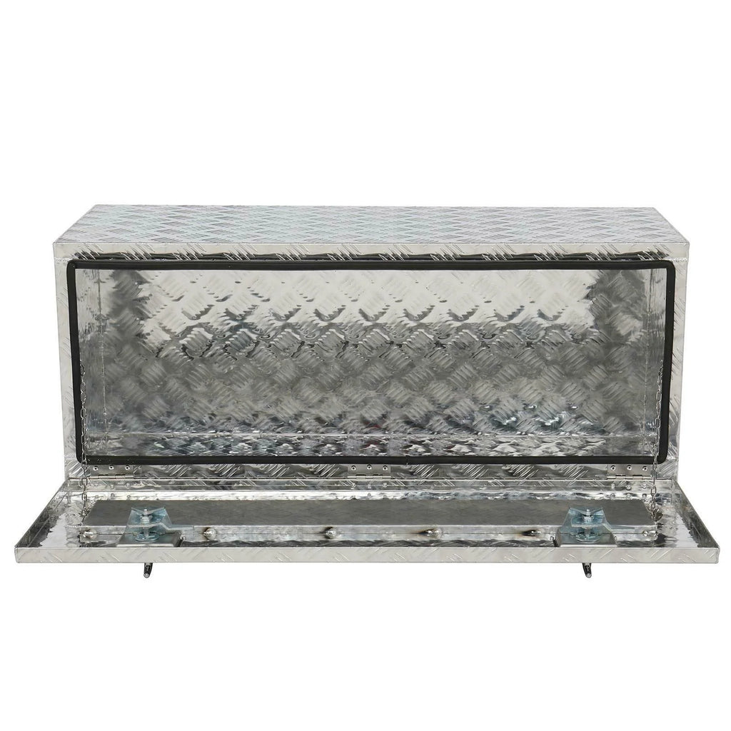 Box Storage Underbody ToolBox Teledu Tool Trailer Truck Underbed Aluminum 42" Pickup