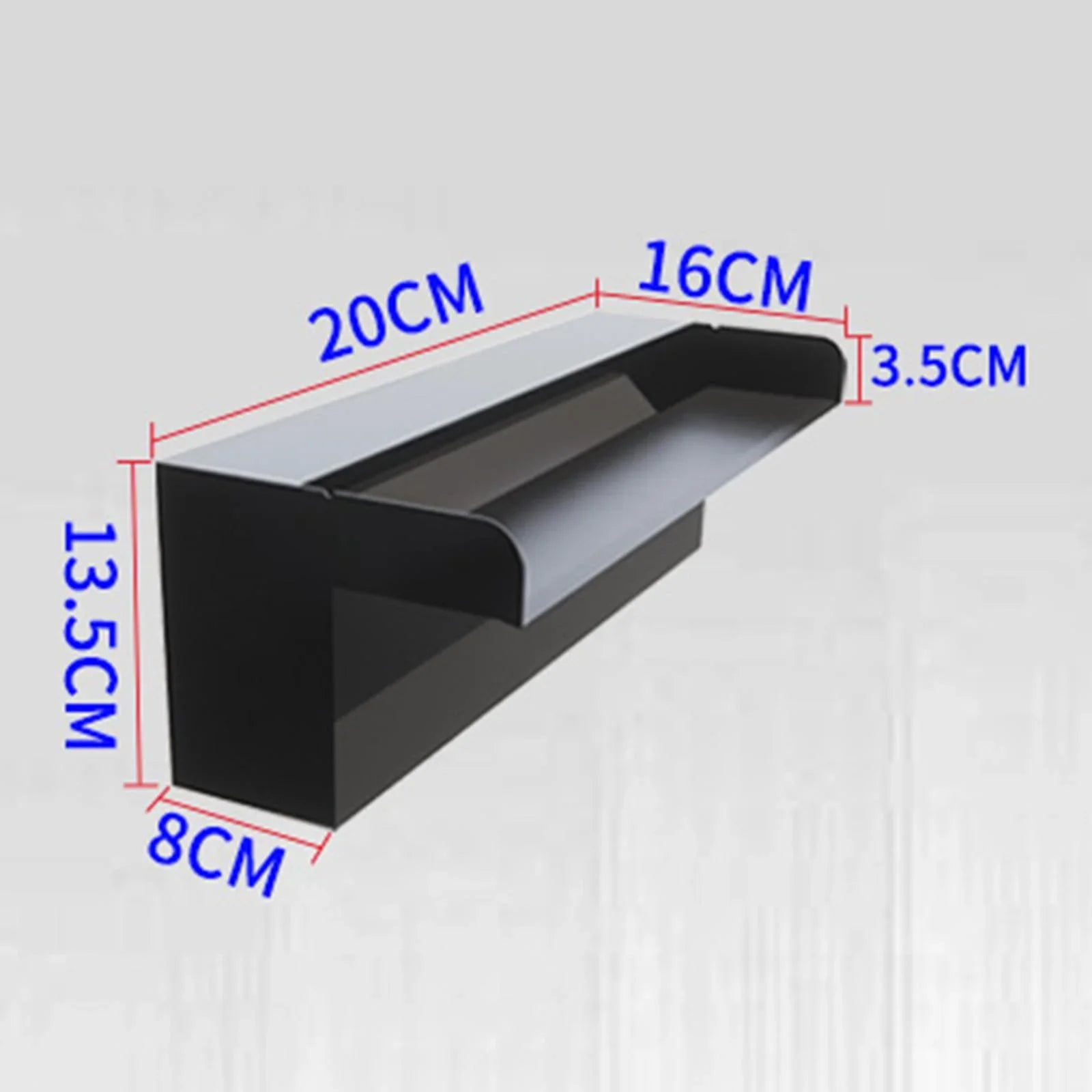 Spillway Wall Hot Waterfall oshhnii Spring Pond Pool Lobby, SPA Spillway Fountain for Stainless Mount Feature Hotel Steel,