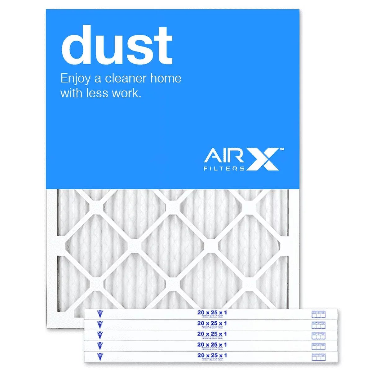 20x25x1 MERV AIRx 8 Pleated Dust Filter