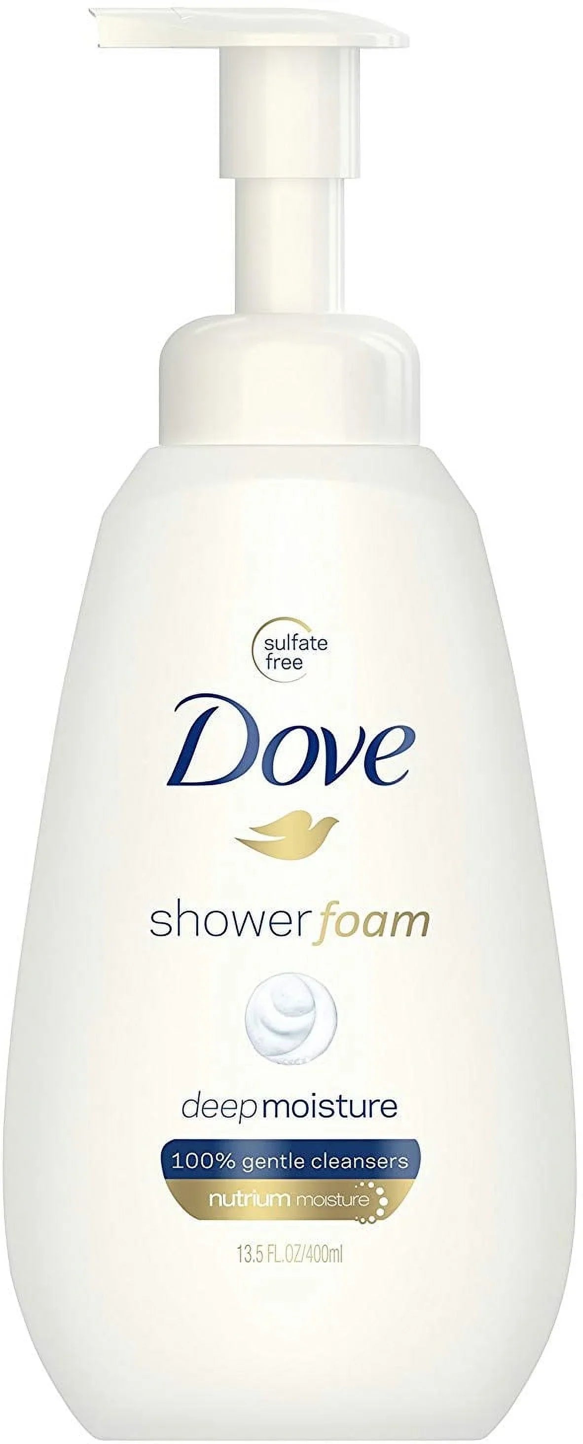 Wash Nutrium Moisture Body (Pack Deep Foaming Dove Foam oz 3) 13.5 Shower of