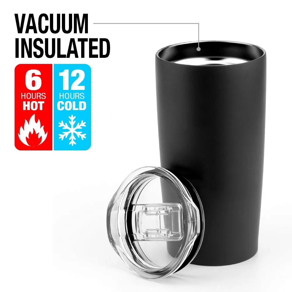 & Hot Wall Coffee 20 Drinks Hobbit/Bofur Insulated for Cold Sliding and Double The Steel with | oz Stainless Travel Vacuum Mug/Cup, Tumbler Beverages Lid Leakproof Great
