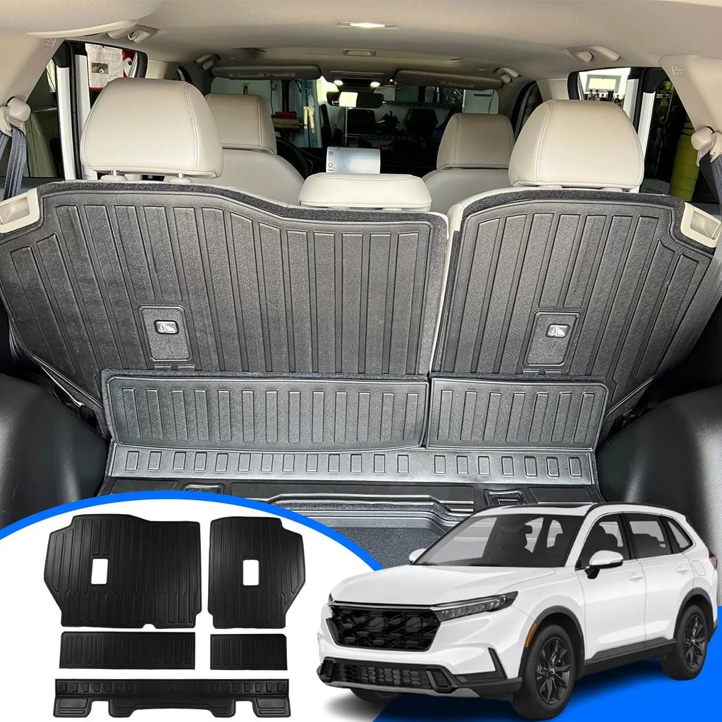 Back Suv Honda Seat Mat CR-V Honda Rear Protector Backrest fit Backrest Trunk Accessory for Black 2023 2023-2024 2024 CR-V Protector