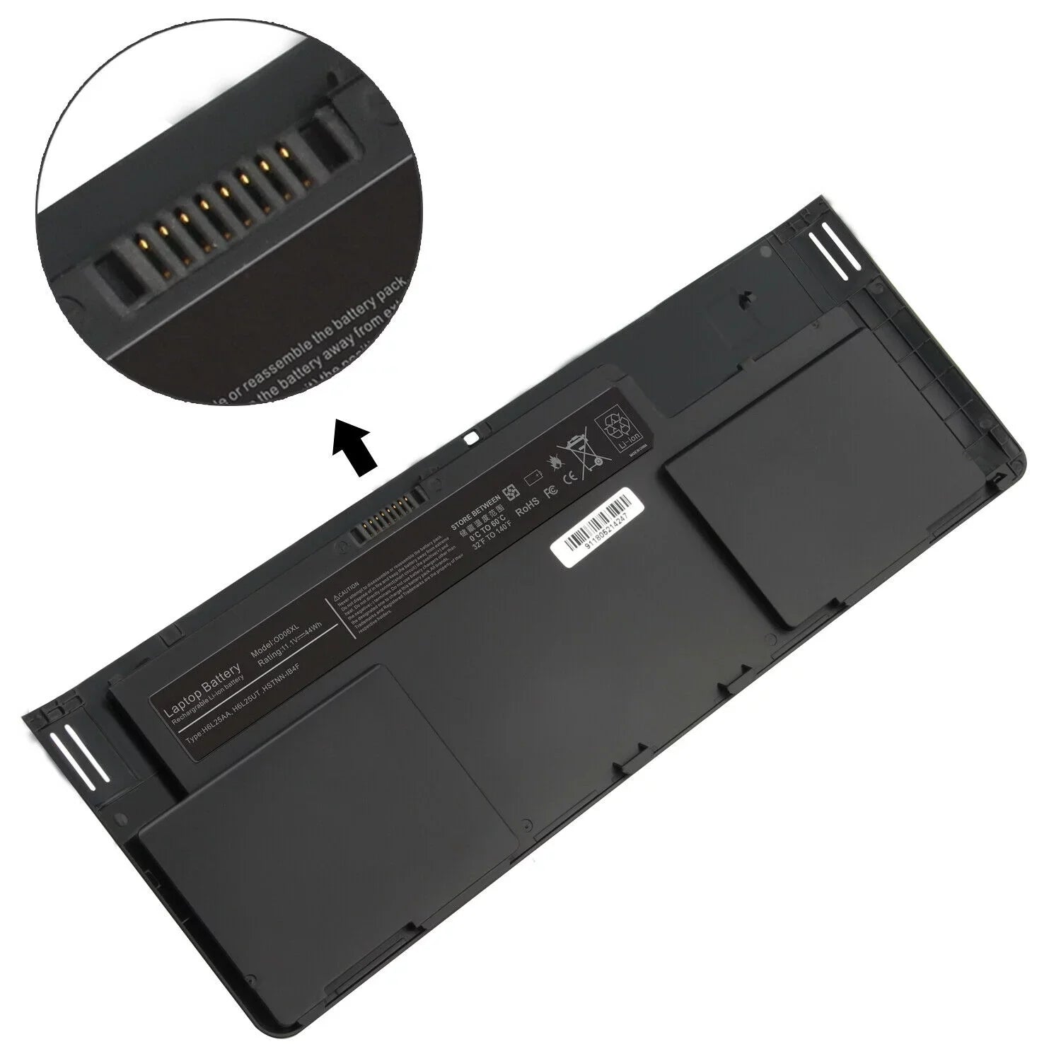 Series for 810 810 Tablet EliteBook G2, HP G3 Revolve PC Battery G1, F 810, 810