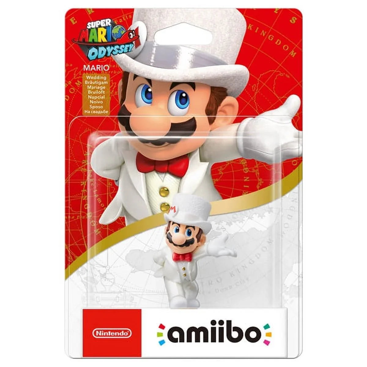 [Nintendo] Wedding UK Mario Import Amiibo Accessory