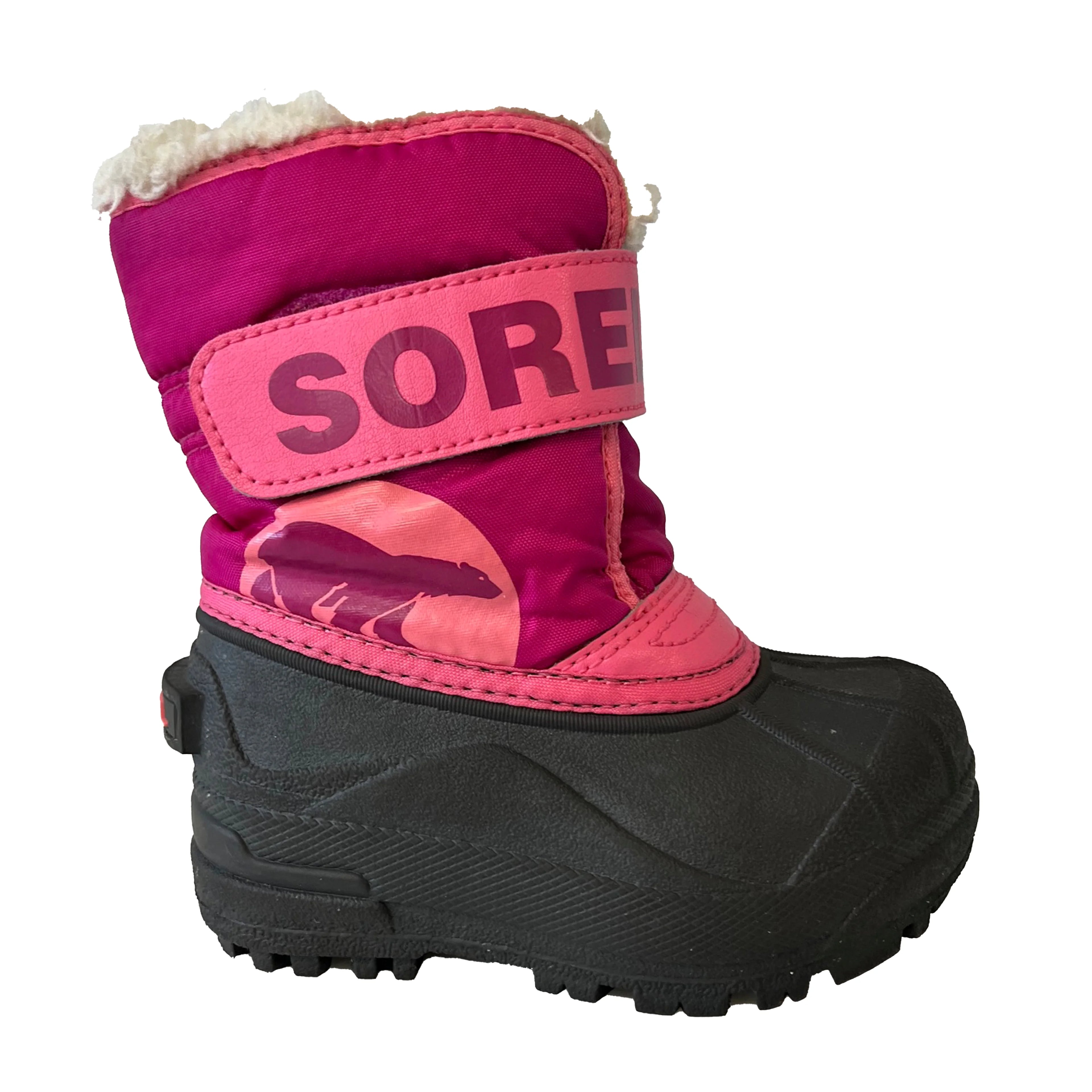 Sorel Girls Toddler Boots Pink Pre-owned 7 size: