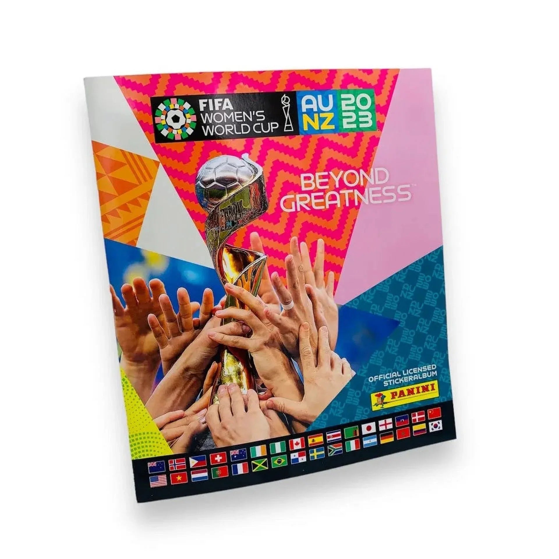Panini Cup 2023 301 Women's World 1 + Stickers) Packs & - Mega Starter (Album (50 Pack) Stickers Bundle FIFA