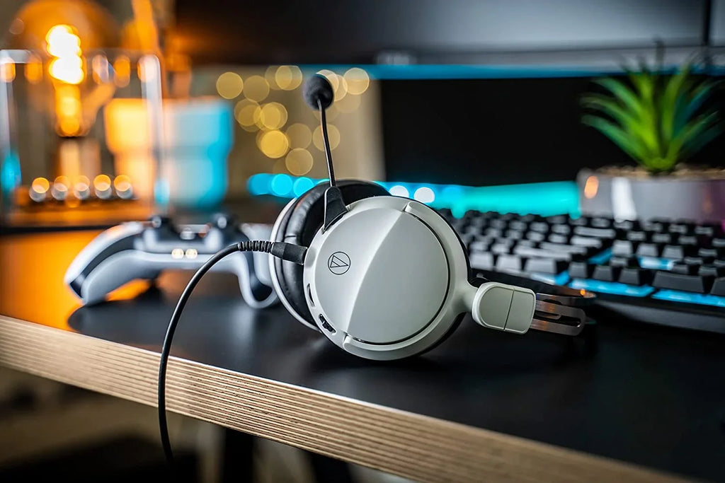 an Gaming with ATH-GL3WH 2 Wired Headset Closed-Back Audio Epic Protect White/Black Year - (2022) by Coverage Additional Technica