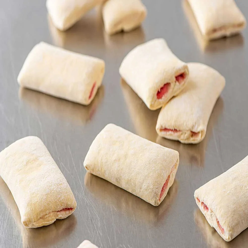 4.1oz OF Raspberry Croissant 48) Dough Cheese Products (PACK Preproofed Rich's