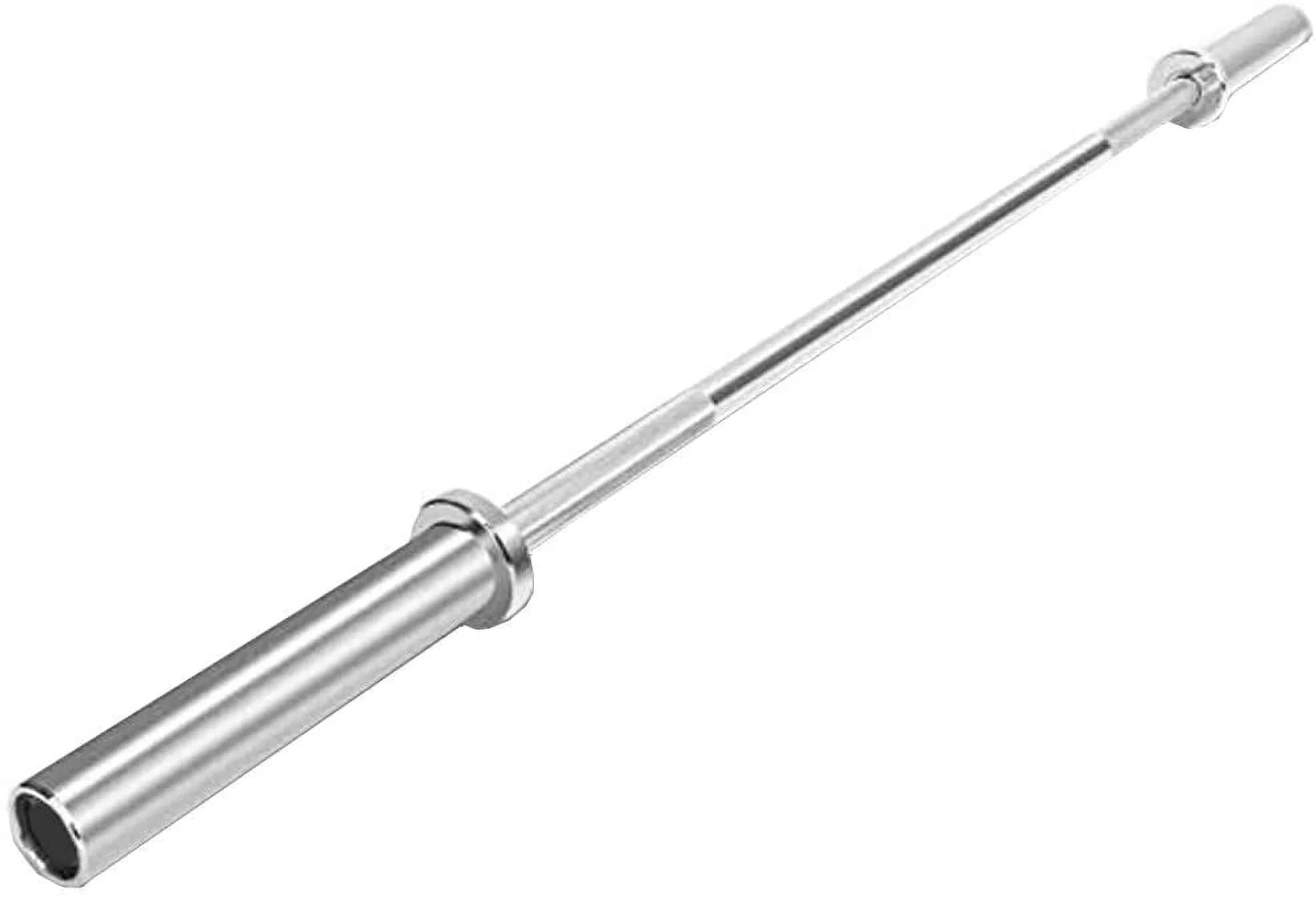 lb. - Bar Weight 86" Straight - Bar Heavy-Duty 330 Olympic 2-inch for Capacity Plates Barbell Weightlifting Weight