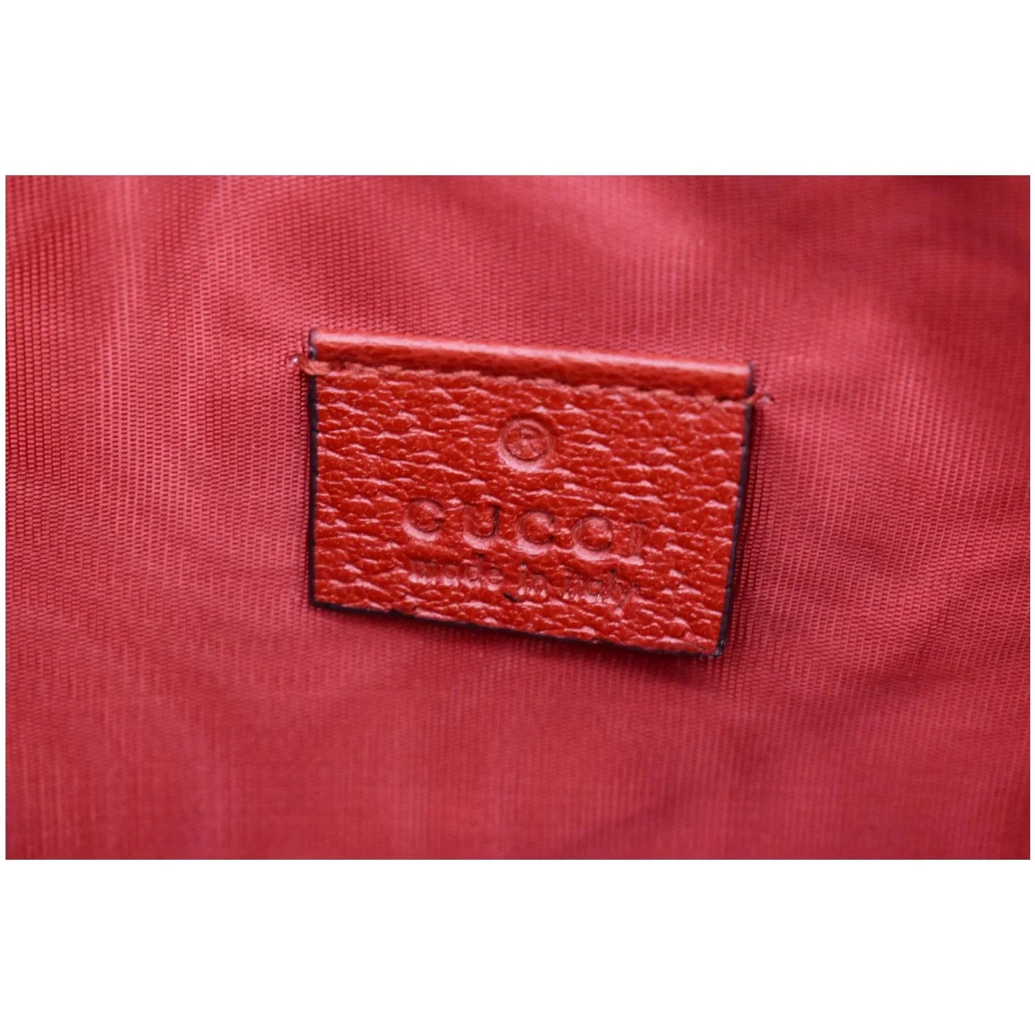 Canvas Merida Multicolor 524788 Linea Pouch Stripe Pre-owned Web GUCCI Zip